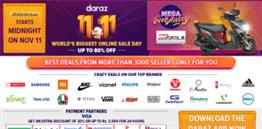 Daraz deals and offers to look for during 11.11